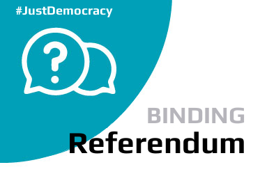 Binding Referendum - Just Democracy