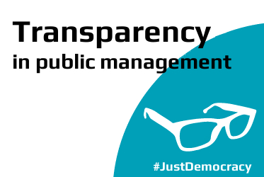 Transparency in public management - Just Democracy