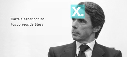 Carta a Aznar por los correos de Blesa