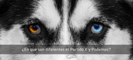 ¿En qué son diferentes el Partido X y Podemos?