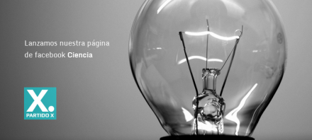 Página de Facebook Partido X Ciencia