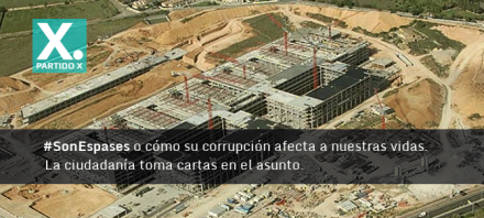 Partido X actúa contra la corrupción en el caso Son Espases