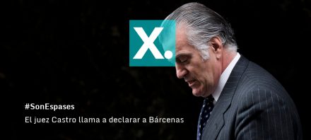 Gracias a las investigaciones ciudadanas del Partido X en #SonEspases, el juez Castro llama a declarar a Bárcenas